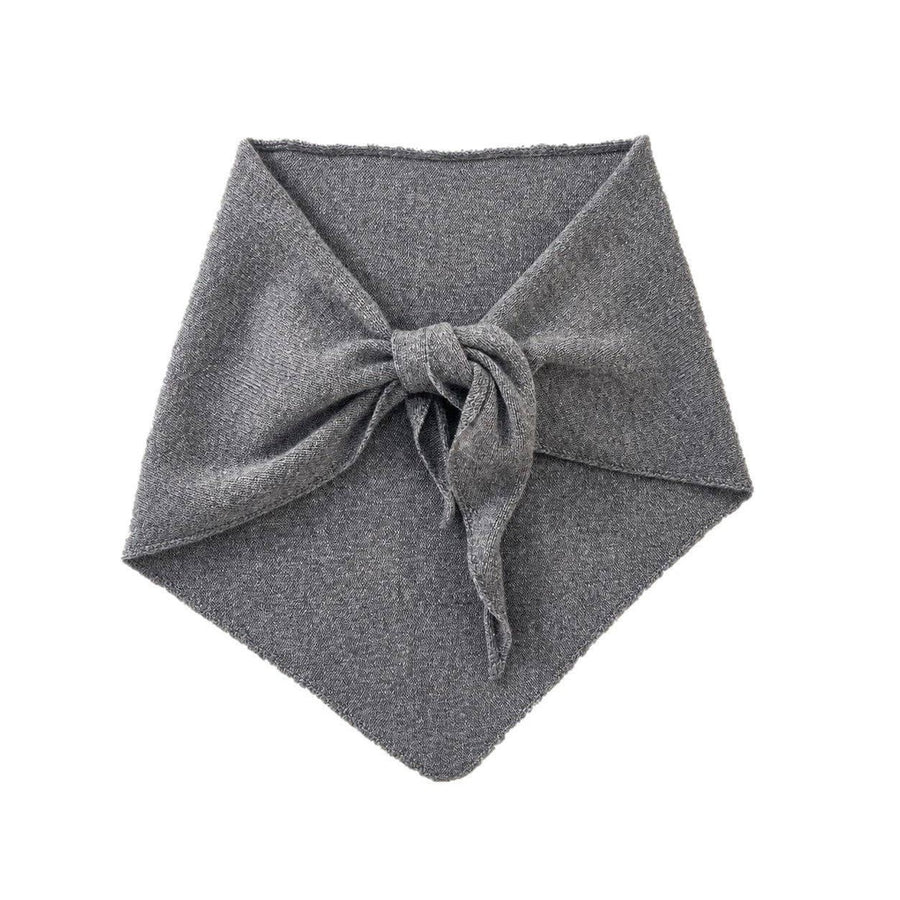 Solid Color Cashmere Wool Knitted Triangle Scarf For Women — Main — AWARENESS