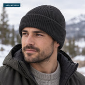 Recycled Material Winter Beanie - Eco-Conscious Style 🌍 — Lifestyle — AWARENESS