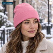 Solid Color Plain Long Beanie BP100-C (12PC) — Lifestyle — AWARENESS