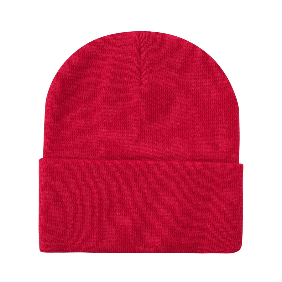Solid Color Plain Long Beanie BP100-C (12PC) — Main — AWARENESS