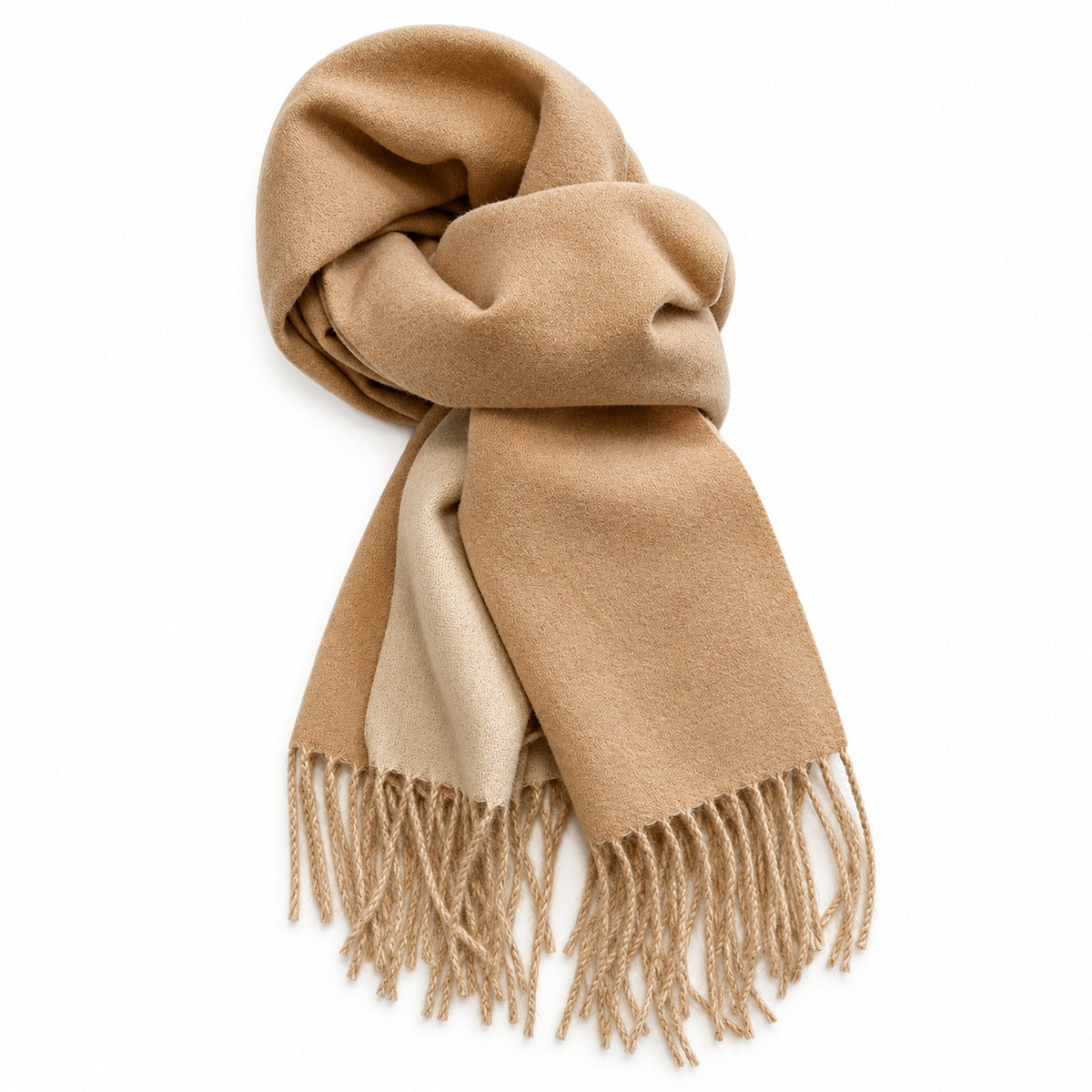 Double-Sided Cashmere Feel Scarf For Women Casual Winter Wear — Main — AWARENESS