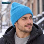 Solid Long Beanie - Made in USA — Lifestyle — AWARENESS