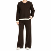 Premium Quality Knit Co-Ord Set with Contrasting Hems — Main — AWARENESS