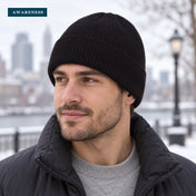 Unisex Cotton Knitted Beanies — Lifestyle — AWARENESS