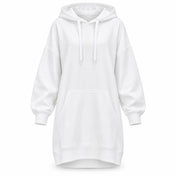 Solid Color Hooded Midi Sweatshirt — Main — AWARENESS