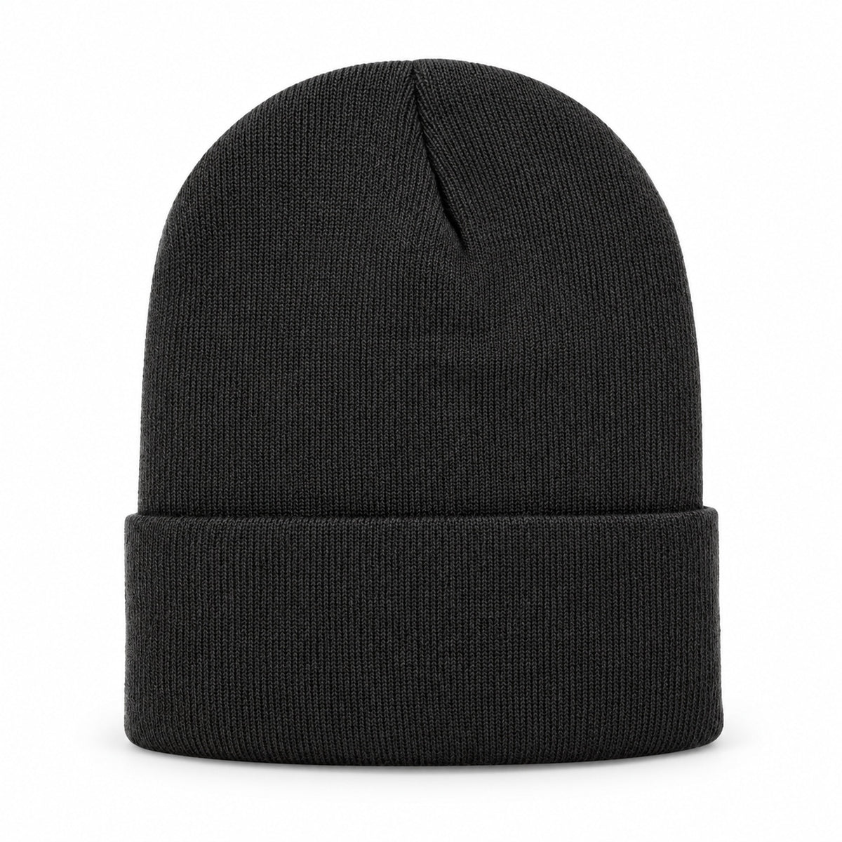 Unbranded Long Knit Beanie, Blank Knit Cap — Main — AWARENESS