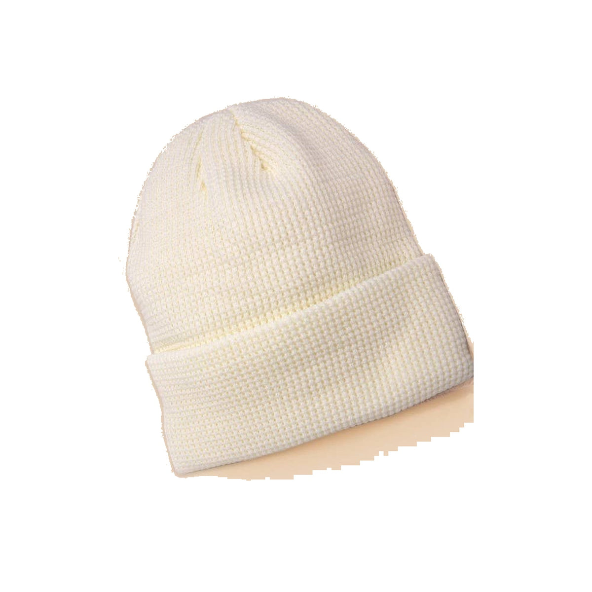 Soft Ribbed Knit Beanies Hat | 40BN913 — Main — AWARENESS